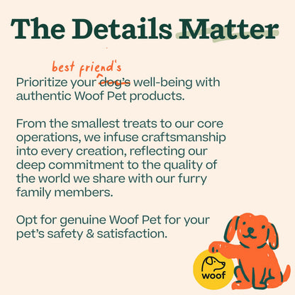 WOOF Pupsicle - Long-Lasting Interactive Dog Toy to Keep Your Pup Busy and Distracted - Safe for Dogs - Low-Mess Design - Dog Toys for Medium and Large Dogs 25-75 lbs