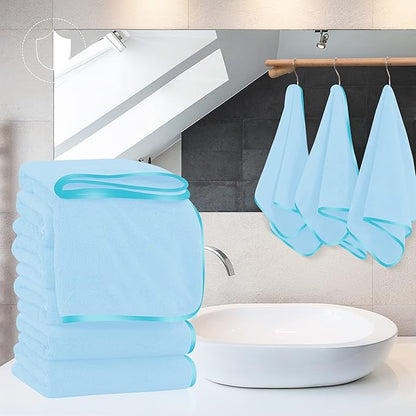 TENSTARS Silk Hemming Hand Towels