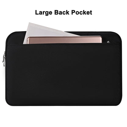 Portable Monitor Case 15.6 Inch, Protective Carrying Sleeve for Most 16.1/15.6 in Monitors, Water Resistant Portable Laptop Display Bag with Accessory Pocket, Size-15.3"x9.8" Black