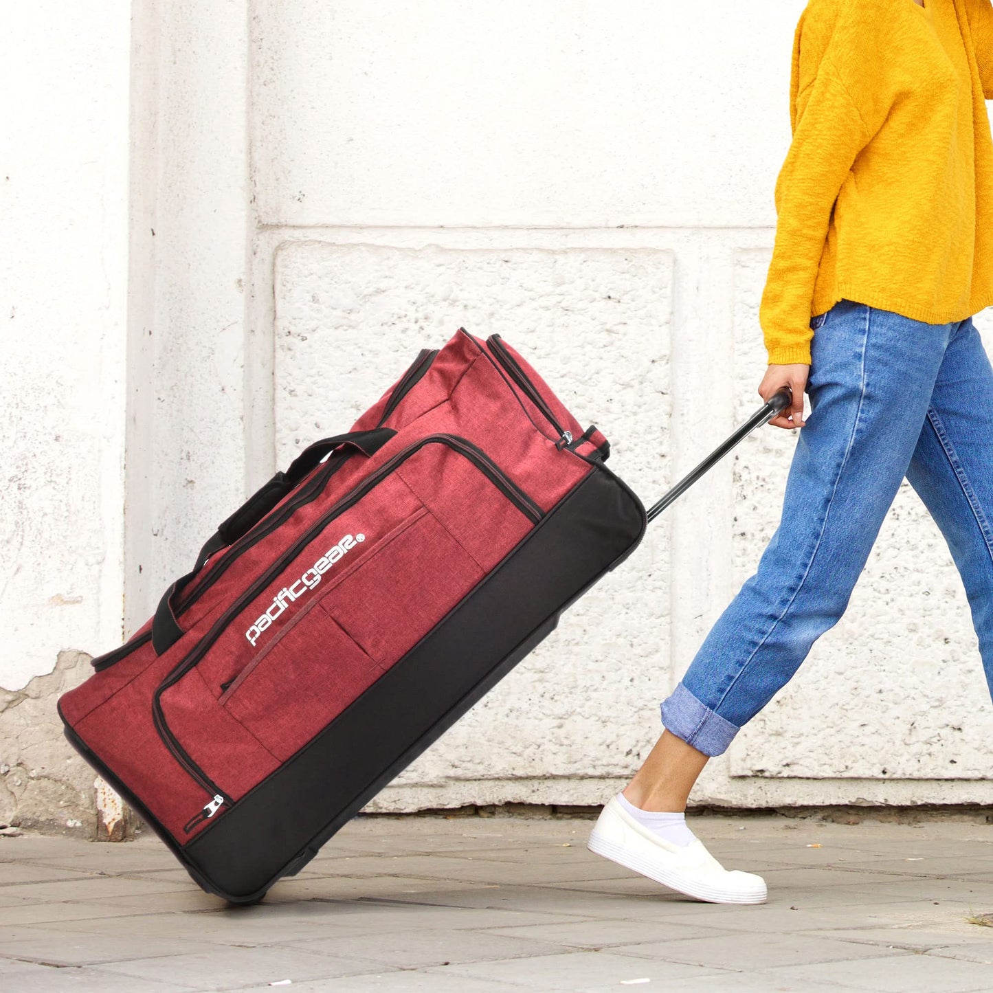 Pacific Gear Duffel Bag with Rolling Wheels