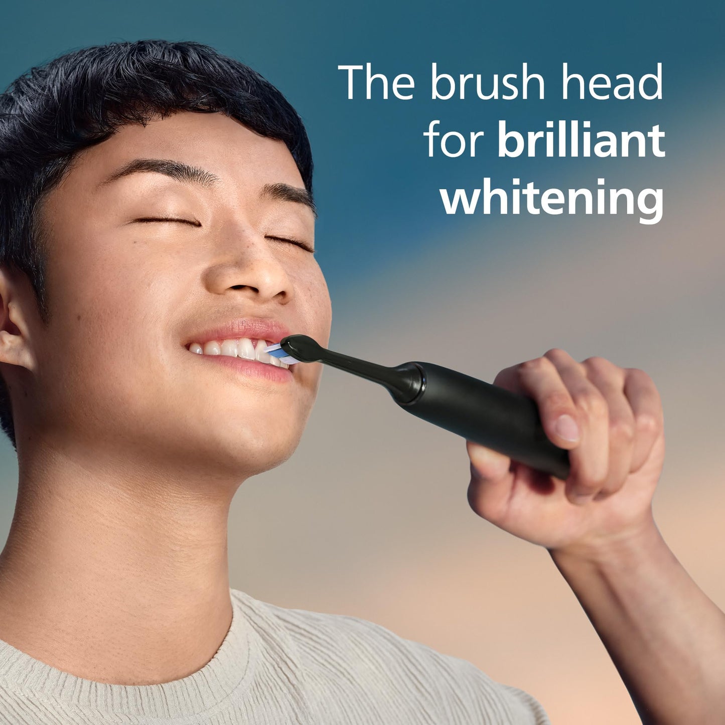 Philips Sonicare W DiamondClean - Genuine Replacement Electric Toothbrush Heads, White, 4 Pack One Year Supply, HX6064/65
