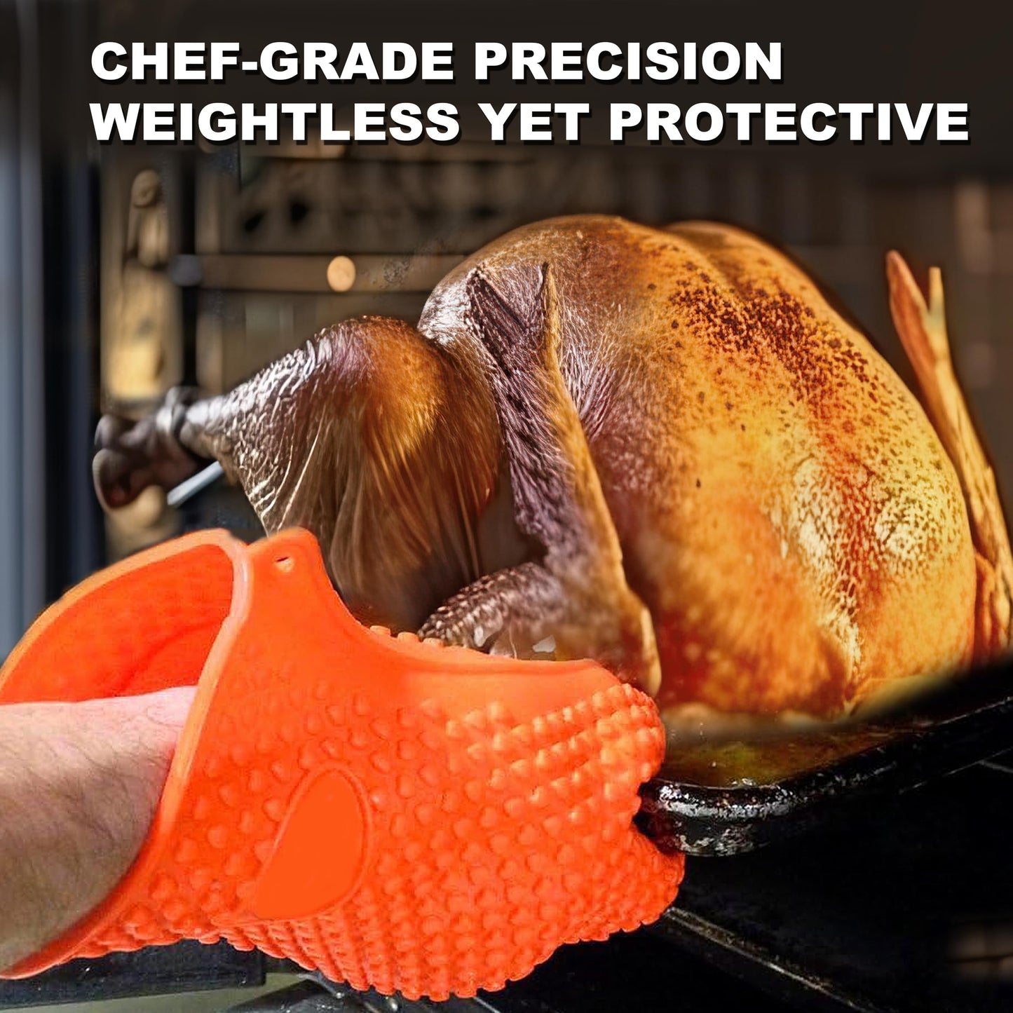 ROMANTICIST 5-in-1 Grill Accessories Set with Insulated Meat Resting Blanket & Heavy Duty Spatula – BBQ Tools Kit, 5-Layer Heat Retention, Leak-Proof for Brisket Turkey Pork Shoulder Outdoor Barbecue