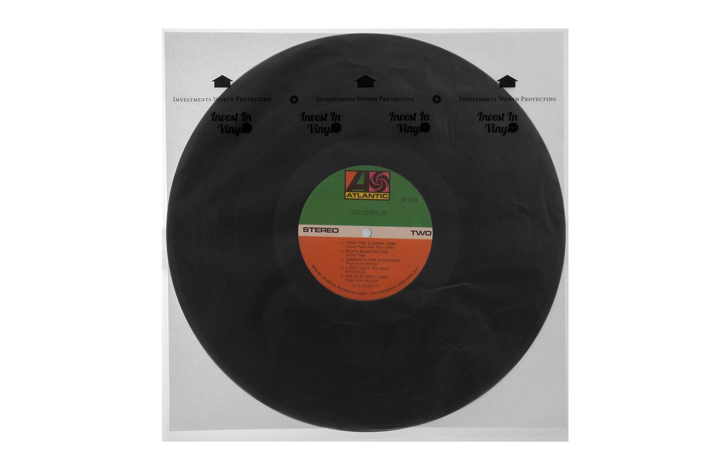 Invest In Vinyl 50 Master Sleeves Rice Paper Anti Static LP Inner Sleeves Vinyl Record Sleeves Provide Your LP Collection with The Proper Protection