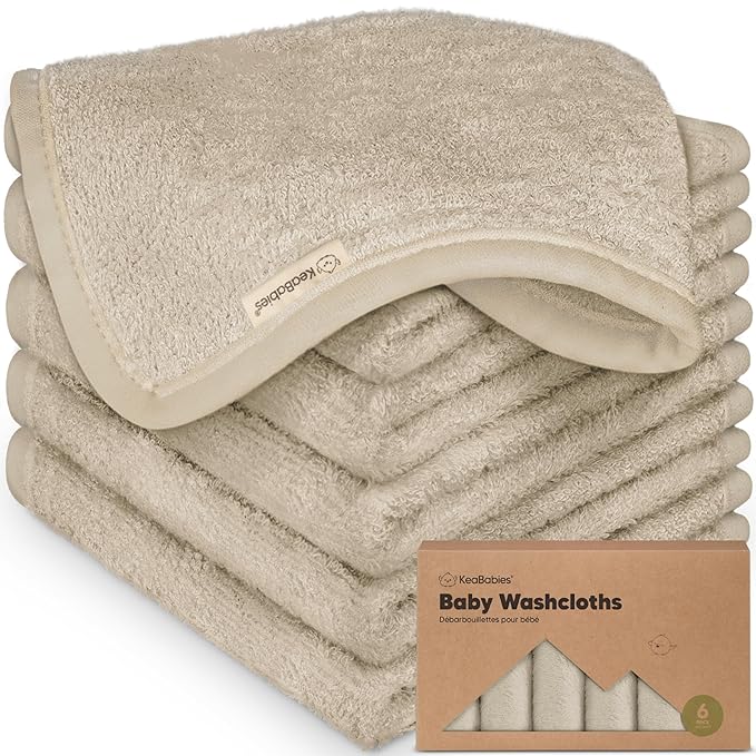 6-Pack Baby Washcloths