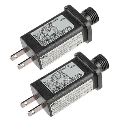 12V 6W LED Transformer Replacement Class 2 Power Supply for Christmas String Light Inflatable Decorations LED Controller IP44 Waterproof Low Voltage