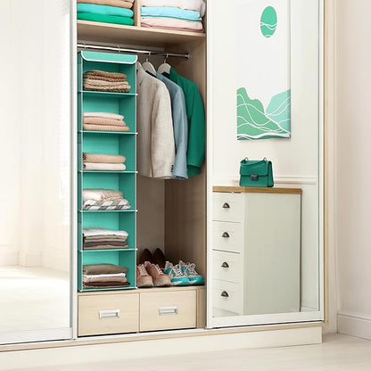 Simple Houseware 6 Shelf Hanging Closet Organizer