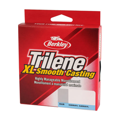 Berkley Trilene® XL®, Fluorescent Clear/Blue, 20lb | 9kg, 270yd | 246m Monofilament Fishing Line, Suitable for Freshwater Environments