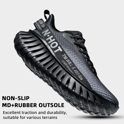 DIPAIYING Chunky Fashion Walking Shoes for Women & Men Breathable Casual Sneakers Lightweight Gym Workout Tennis Shoes Black Size 11.5