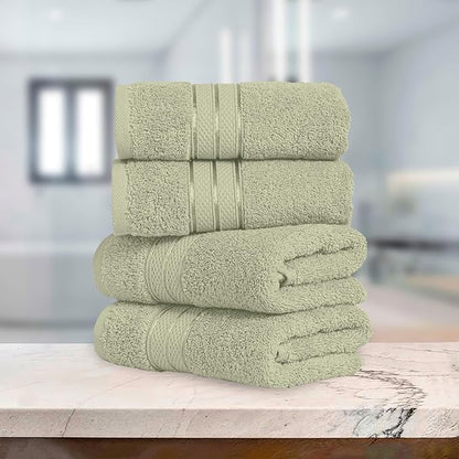 Elegant Comfort Three Line Popcorn Towel Set