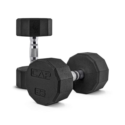 CAP Barbell Coated Dumbbell Weight | Multiple Options Pairs & Sets