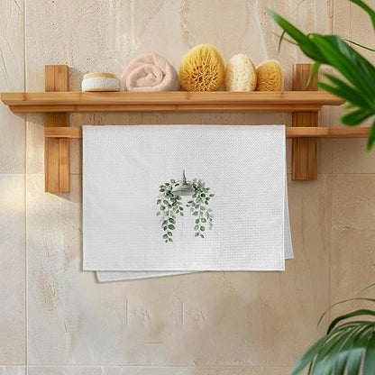 Sage Green Eucalyptus Hand Towels