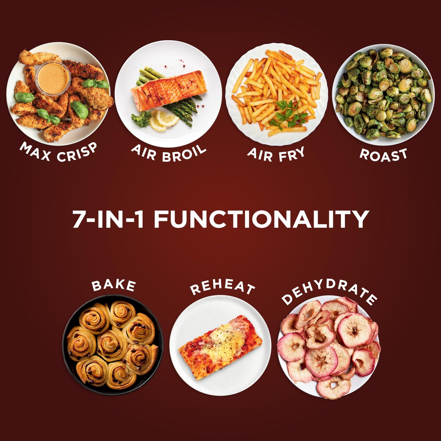 Ninja | Air Fryer | 4 QT Capacity | 4-in1 Roast, Crisp, Roast, Reheats, & Dehydrates | Dishwasher Safe Parts | Includes 20 Easy & Healthy Recipes | Compact | Grey | AF101