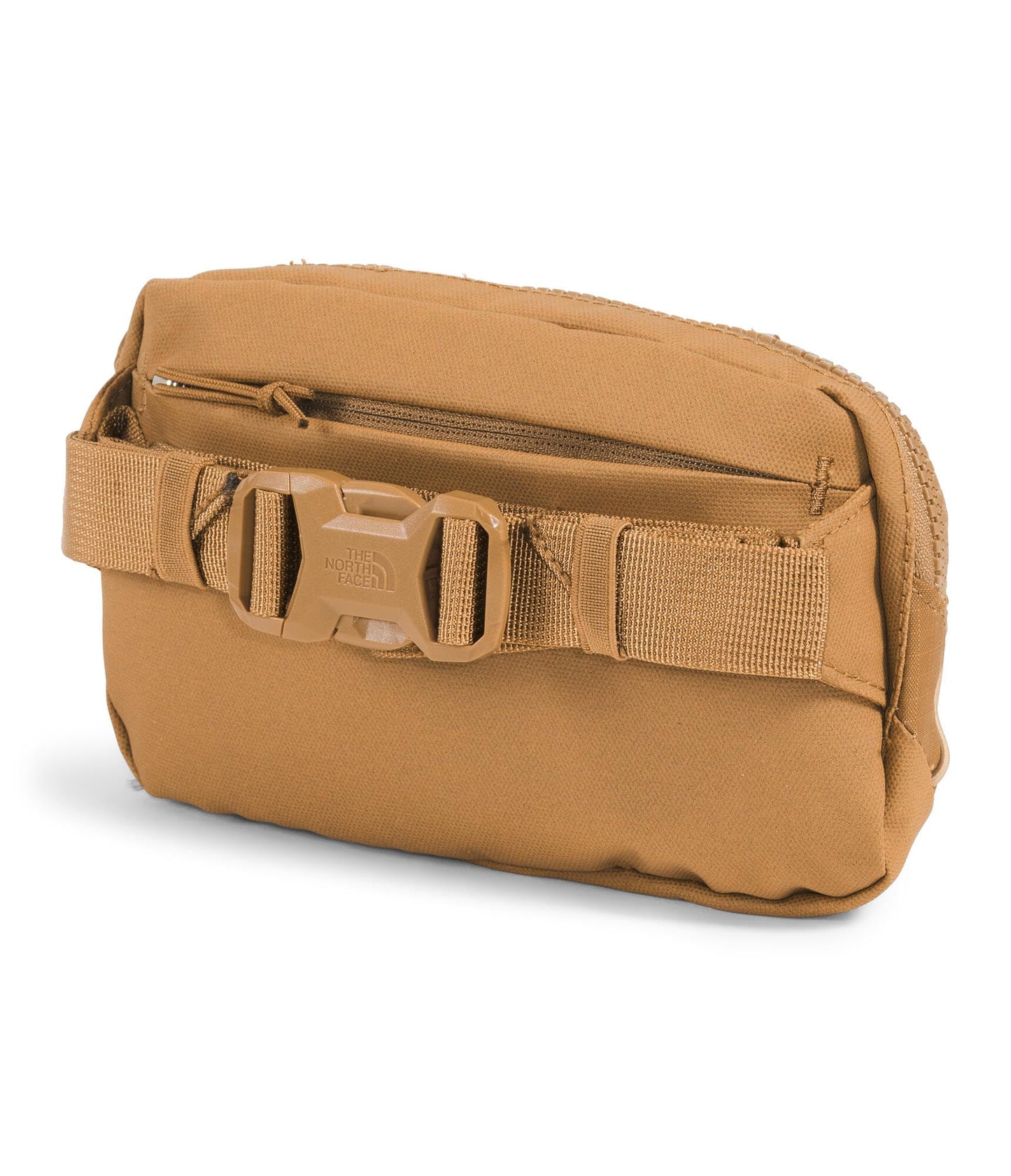 THE NORTH FACE Terra Lumbar Hiking Hip Pack - 1 Liter Storage Belt Bag, Water Repellent Finish, Adjustable Strap, Utility Brown/Khaki Stone, One Size