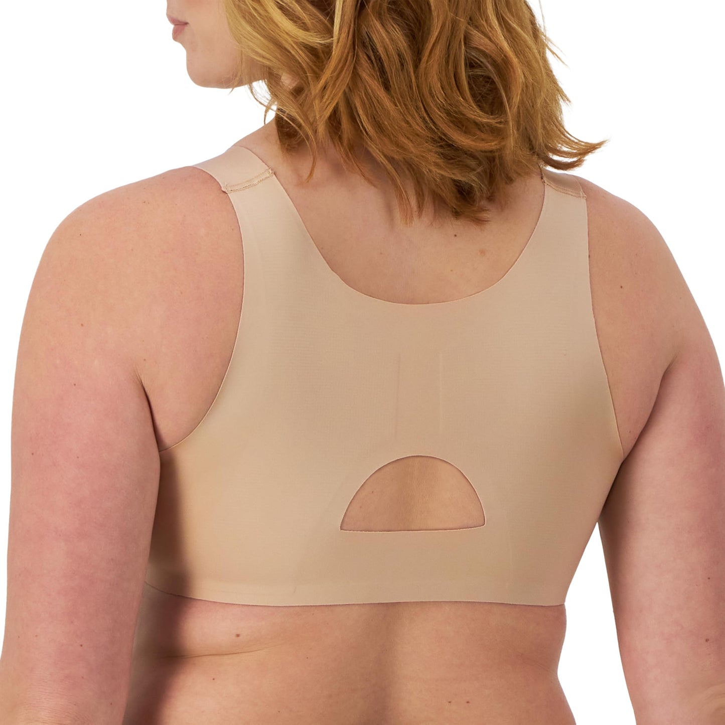 Bali Women's One Smooth U Posture Boost w/EverSmooth Back Underwire Bra, Nude, 36D