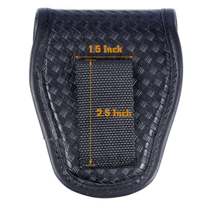 SdTacDuGe Molded Handcuff Pouch,Hidden Snap Cuff Case for Duty Belt,Handcuff Holder, Law Enforcement Police Professional Duty Cuff Case