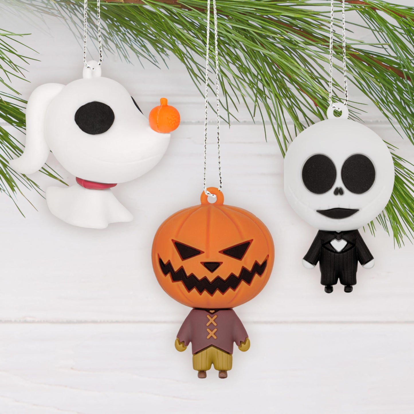 Hallmark Countdown Calendar Box with 24 Mini Ornaments, Disney Tim Burton's The Nightmare Before Christmas Countdown Calendar and Miniature Ornaments, Gifts for Disney Fans