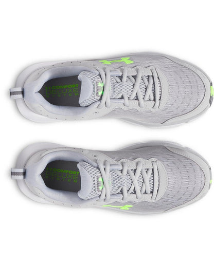 Under Armour Men's Charged Assert 10, (011) Mod Gray/Mod Gray/Hyper Green, 17, US