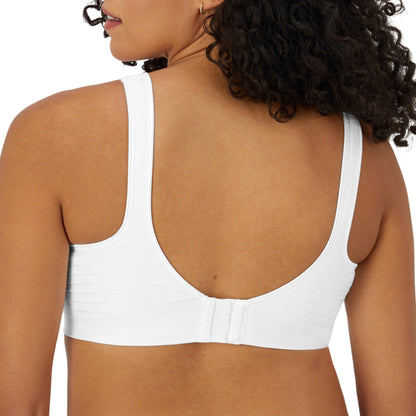 Bali Women's Wireless Bra, Comfort Revolution Seamless T-Shirt Bra, Moisture-Wicking, ComfortFlex Fit