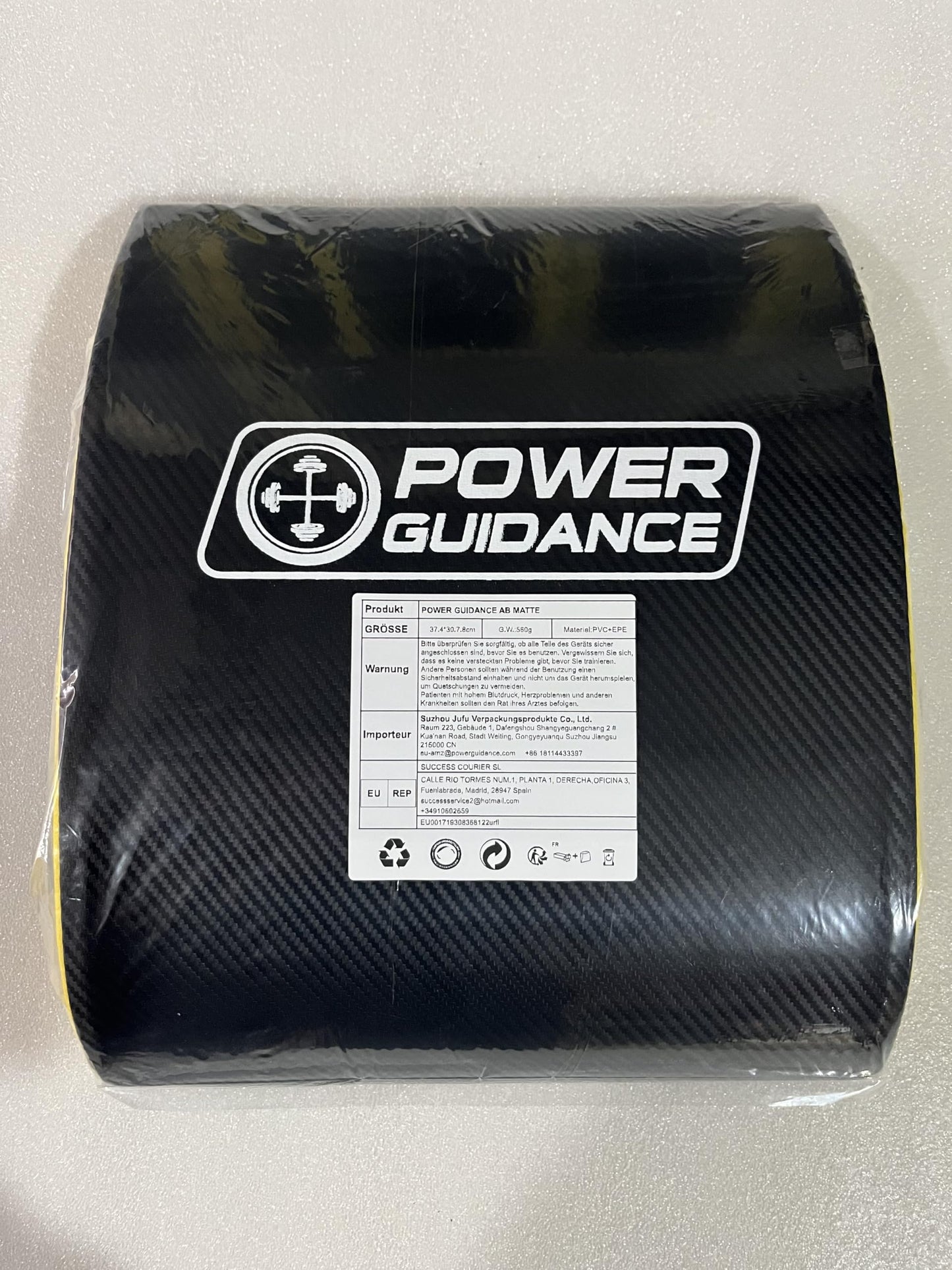 POWER GUIDANCE Ab Exercise Mat - Sit Up Pad - Abdominal & Core Trainer Mat for Full Range of Motion Ab Workouts…