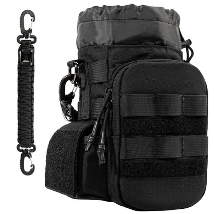 OneTigris Tactical Water Botlle Holder, Molle Pouch for 64 OZ Insulated Water Botlle