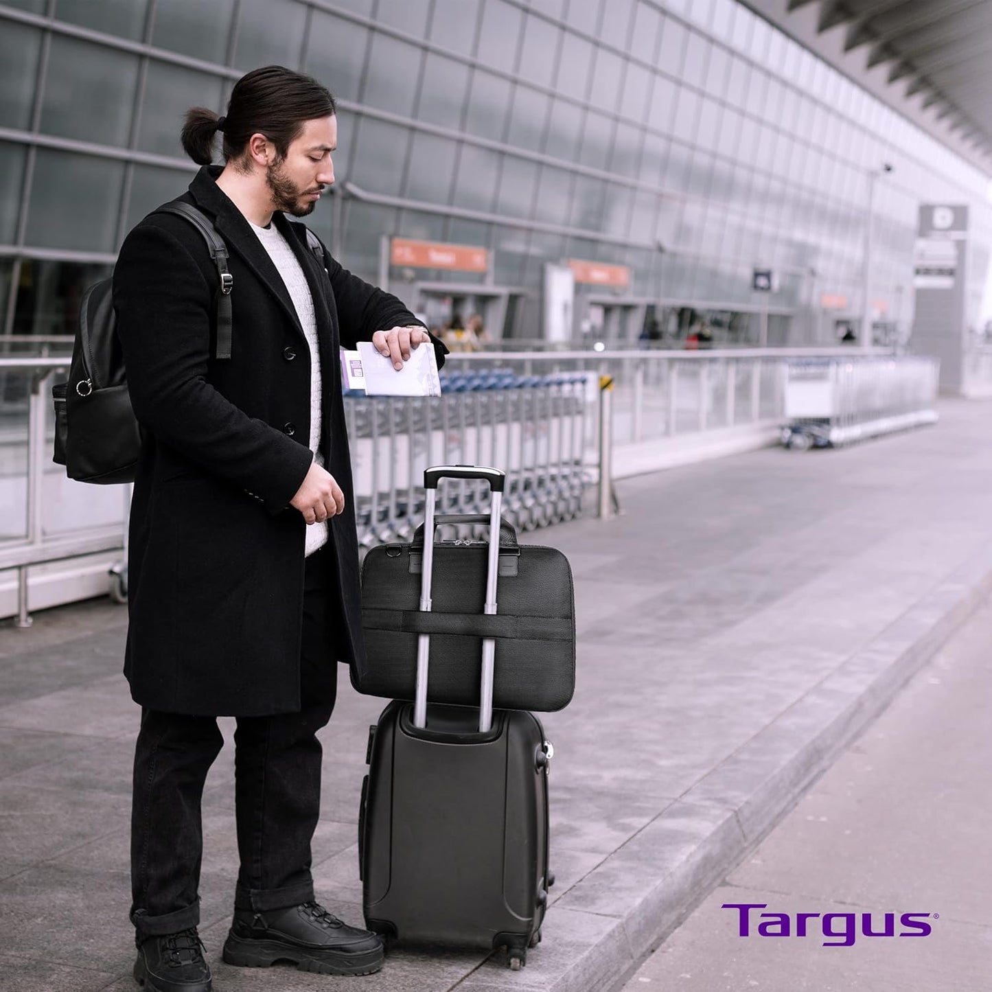 Targus Mobile Elite Checkpoint-Friendly Topload for 15.4-Inch Laptop Bag, Black (TBT045US)