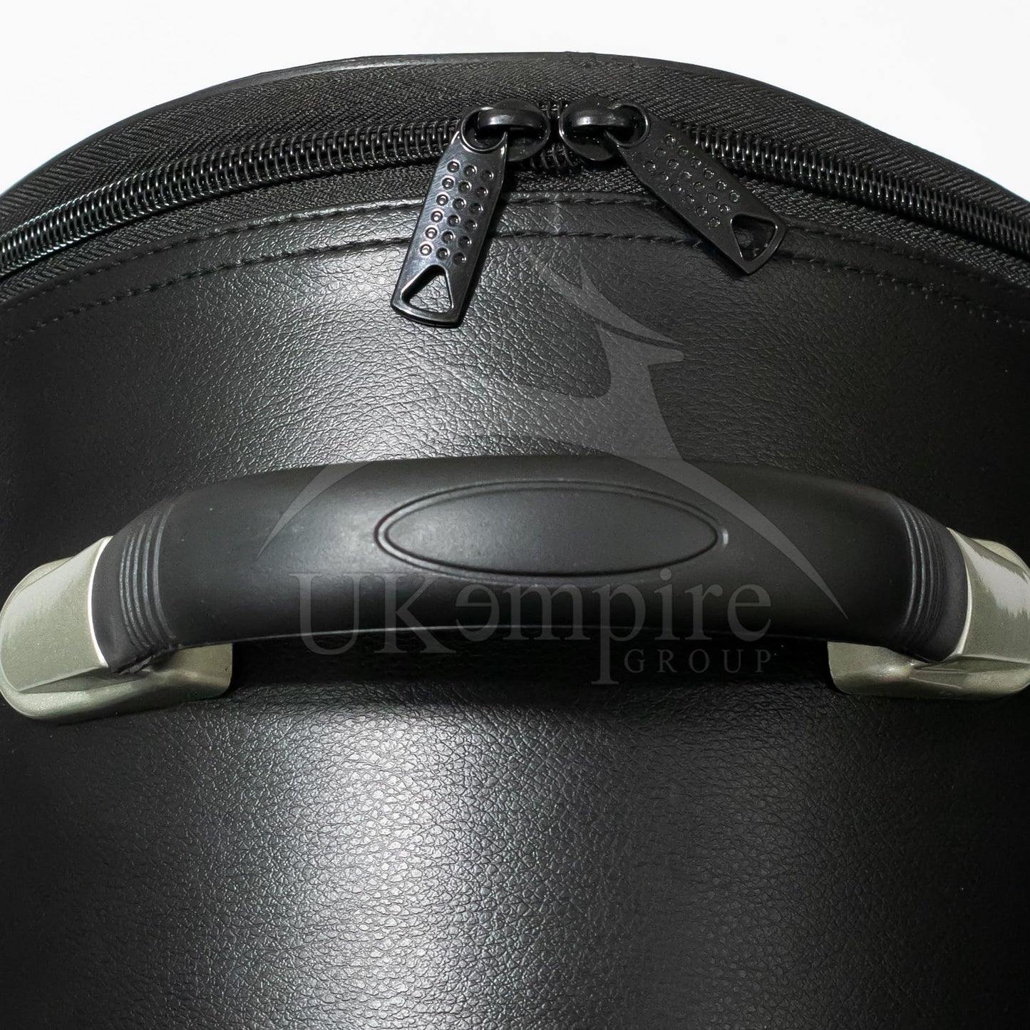 UK EMPIRE GROUP Premium Masonic Knights Templar Chapeau Case, Black Leather Red (lined) – Freemason Bags & Cases