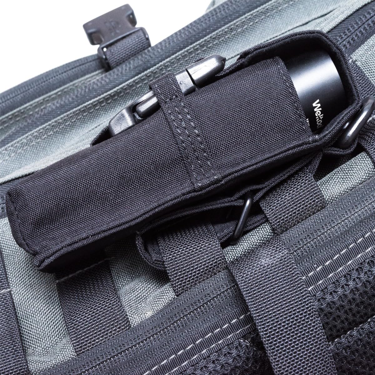 Weltool FH1 Flashlight Holster, Cordura fabric with UTX-DURAFLEX Buckle, Molle system