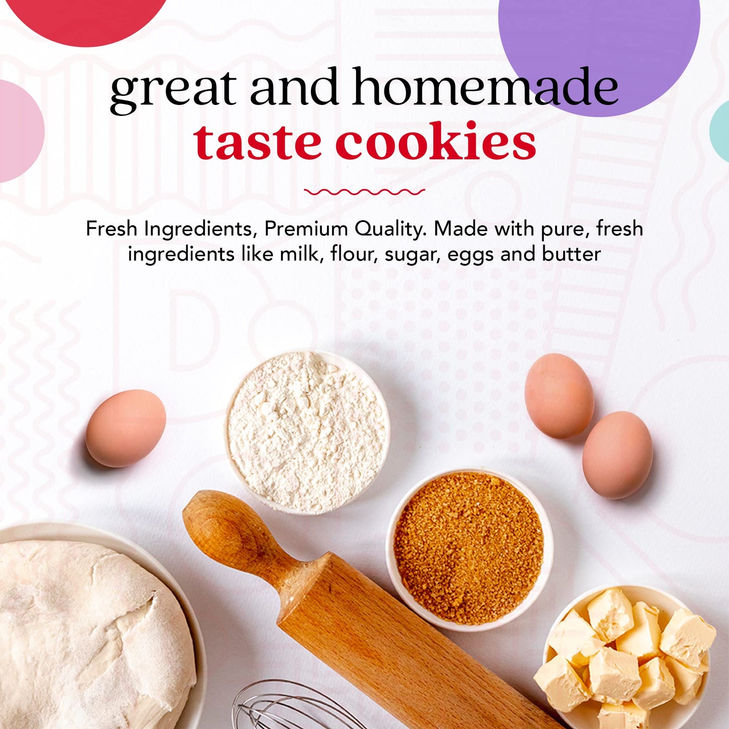 David's Cookies Preformed Frozen Cookie Dough – Candy, Ready-to-Bake Cookies, 80 Count