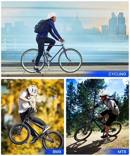 Besttravel Skateboard Helmet, Adjustment Bike Helmets for Adults, Multi-Sport Bicycle Skateboard Skating Longboard Commuter Helmet for Men Women