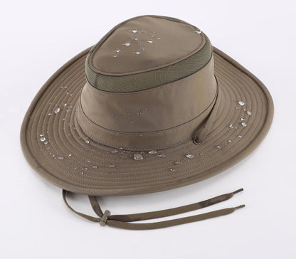 Home Prefer Classic UPF 50+ Men's Sun Hat Wide Brim Bucket Hat UV Protection Fishing Hat for Men Beach Safari Gardening Golf (US, Alpha, Large, Army Green)