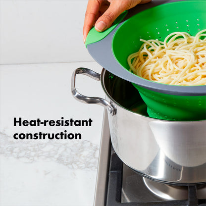OXO Collapsible Colander, 3.5 quart, Green