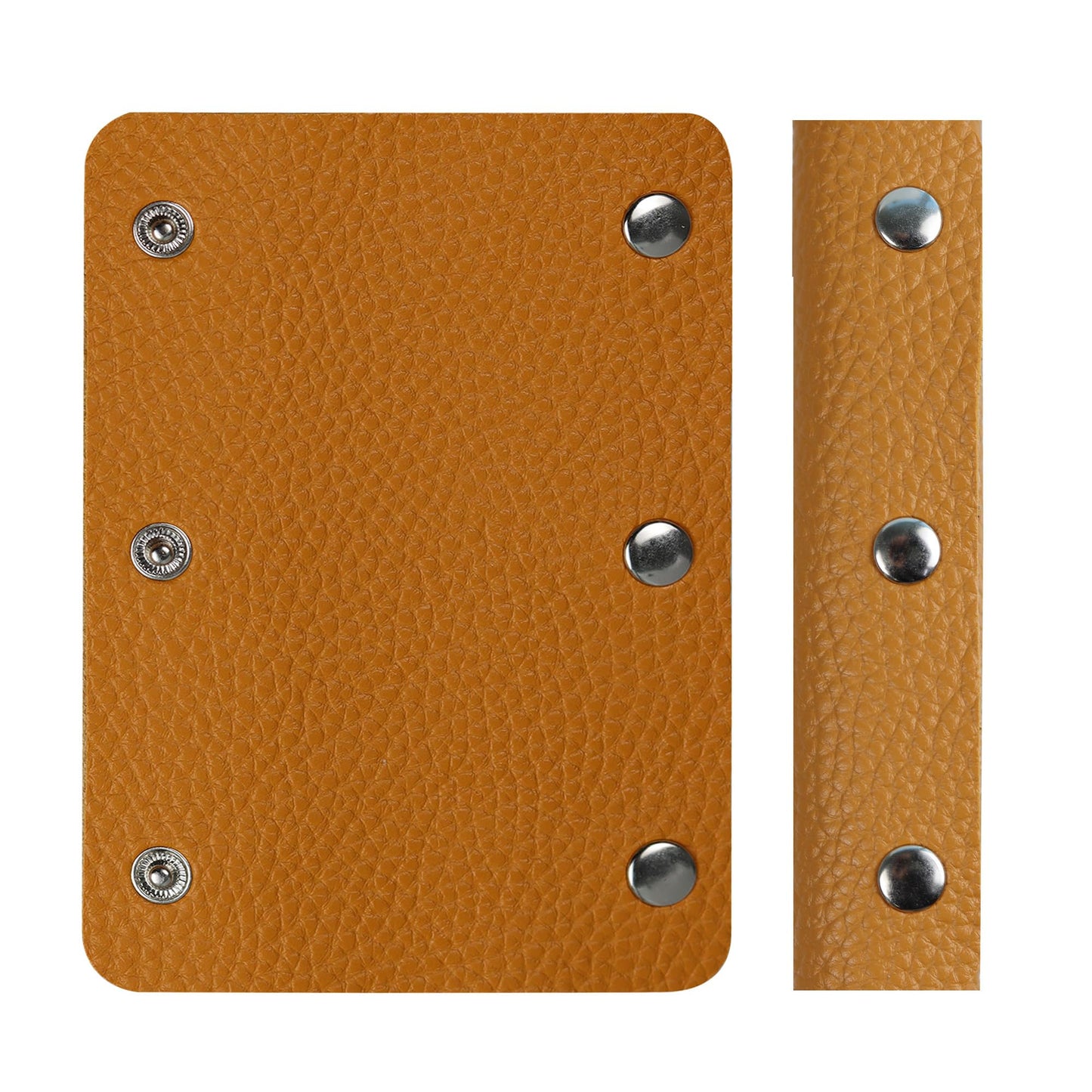 bociloy 2PCS Leather Handbag Handle Wrap Covers, Purse Wallet Strap Protector Pads, Soft Grip for Tote Bag Suitcase Travel Shopping Bag Craft Making Supplies, Brown