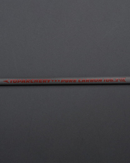 TOPARCHERY Arrow Shafts Pure Carbon Shafts 31 Inch Arrow Tube Spine 300 350 400 500 600 for DIY Hunting Arrows Recurve Bow Compound Bow 12Pcs (Spine:500)