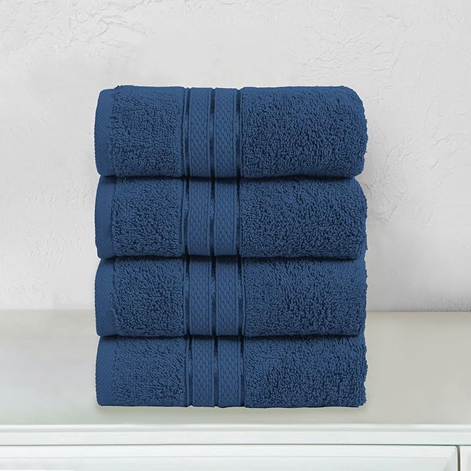Elegant Comfort Three Line Popcorn Towel Set