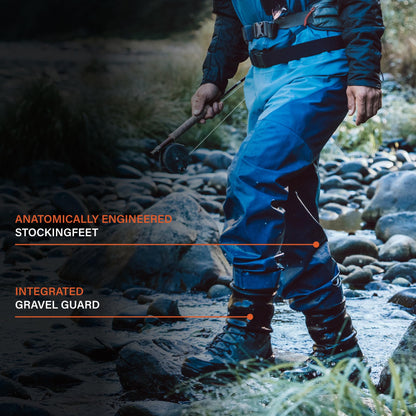 Simms Freestone Stockingfoot Smoke S