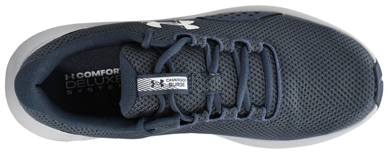 Under Armour Men's Charged Surge 4, (044) Downpour Gray/Mod Gray/White, 9, US