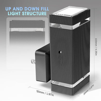 Briignite Red Motion Sensor Night Light, Dusk to Dawn Nightlights 2Pack, Dimmable Led Nightlight, Night-Light for Kids, 1W Night Lights Plug into Wall for Bedroom, Kid Room, Bathroom