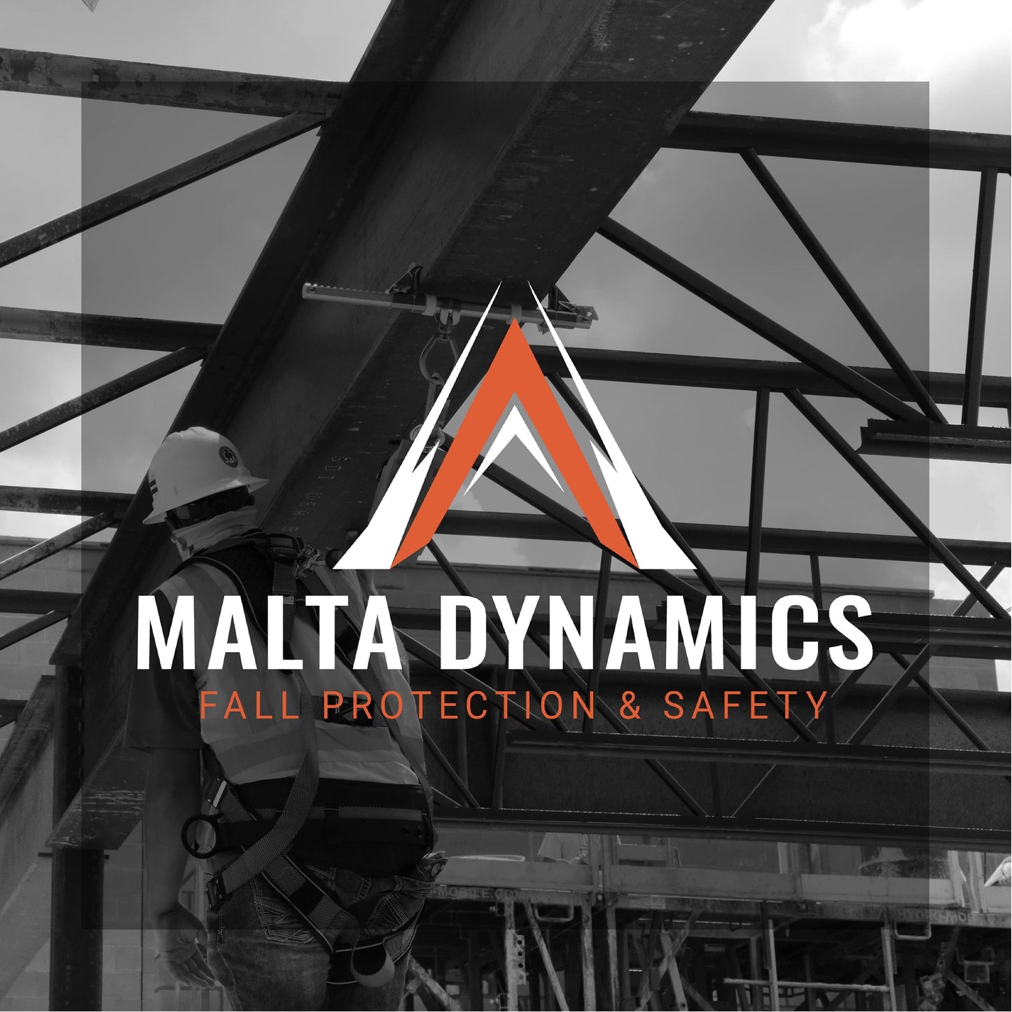 Malta Dynamics Warthog Safety Harness Fall Protection, Pass-Thru Leg Buckles, Full Body Harness - OSHA/ANSI Compliant (XXLarge)