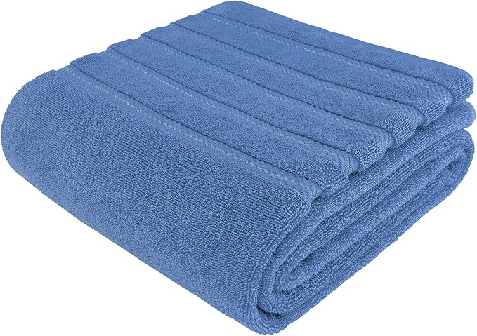 American Soft Linen 35x70 Jumbo Large Bath Towel, 600 GSM 100% Cotton Turkish