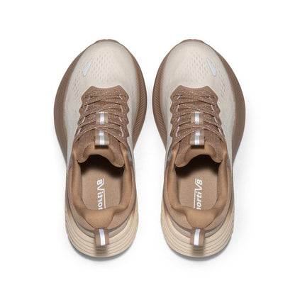 NORTIV 8 Women's Walking Shoes Cushion Comfortable ActiveBreeze Running Tennis Shoes Non-Slip Workout Gym Sports Athletic Breathable Fashion Sneakers,Size 9,Beige/Khaki,SNWS248W