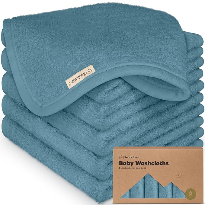 6-Pack Baby Washcloths