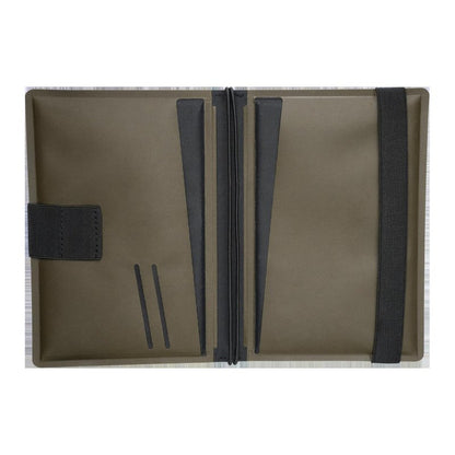 Rite in the Rain Weatherproof Side Spiral Kit: TPU Fabric Cover, 4.625" x 7" Black Notebook, and Tough Mechanical Pencil (No. M973-KIT)