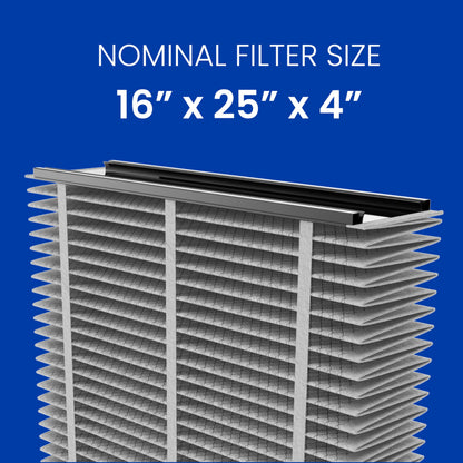Genuine AprilAire 413CBN Replacement Filter for AprilAire Whole House Air Purifiers - MERV 13 with Carbon, Healthy Home Allergy + Odor Reduction, 16x25x4 Air Filter (Pack of 1)