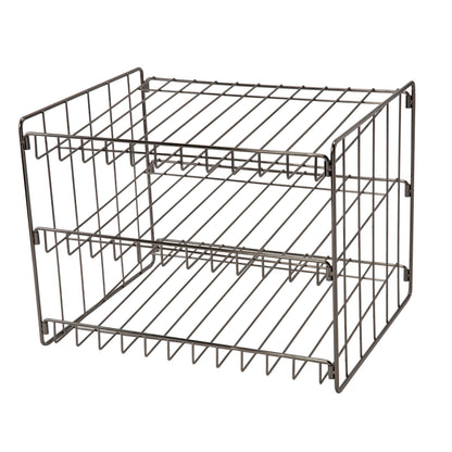 Kitchen Details 3 Tier Can Organizer | Canned Food Storage Rack | Kitchen Cabinet and Pantry Organization | Holds 36 Cans | Space Saving | Chrome