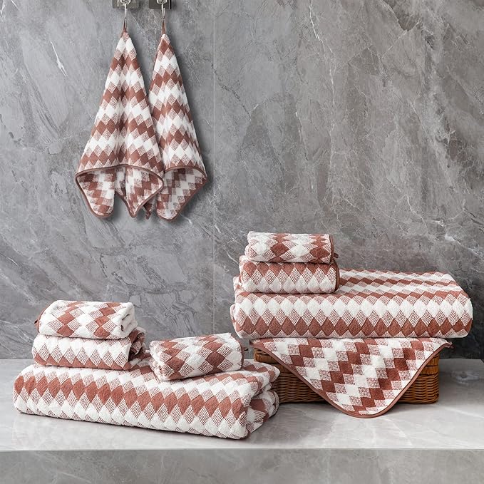 Bath Towel Set 4 Pack-35x70 Towel, Extra Large Bath Sheet Ultra Soft Bathroom