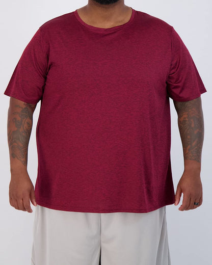 Real Essentials 3 Pack: Men’s Big & Tall Short Sleeve Dry Fit Crew Neck T-Shirt - Gym Workout Athletic Running Tee (3XT-5XT)