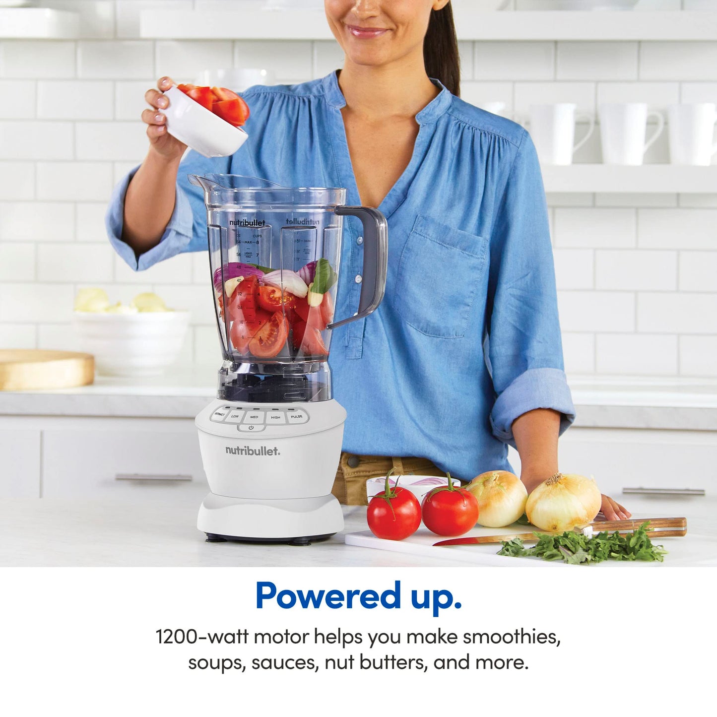 nutribullet Full-Size Blender Combo 1200W – NBF50500 - Dark Gray