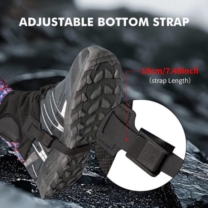 AONIJIE Ankle Gaiters for Hiking Boots, Leg Gaiters for Trail Running, Mountain Climbing | Shoe Boot Guard Gators for Men & Women