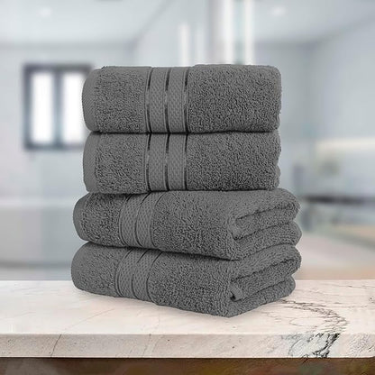 Elegant Comfort Three Line Popcorn Towel Set