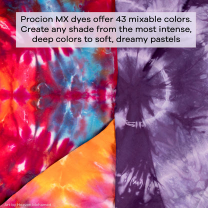 Jacquard Procion MX Tie Dye Powder Teal, 8 Ounce Jar for Fabric and Clothing | Permanent and Washfast